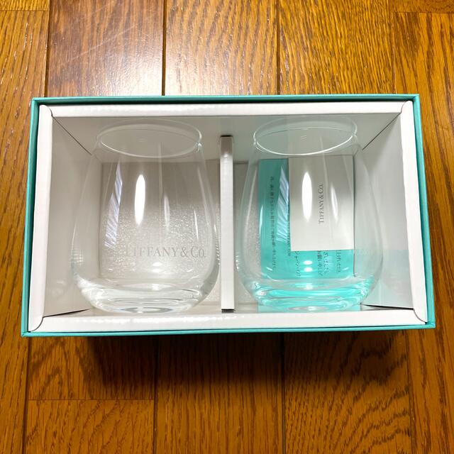 Tiffany & Co.(ティファニー)のティファニー　ガラスコップ インテリア/住まい/日用品のキッチン/食器(グラス/カップ)の商品写真