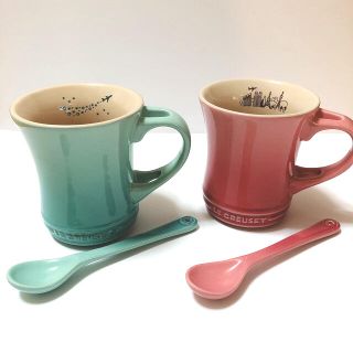 ルクルーゼ(LE CREUSET)のルクルーゼ マグカップ ANA限定 2個セット バラ売り不可(食器)