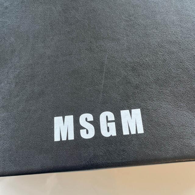 MSGM(エムエスジイエム)のMSGM レザー ロゴ トートバッグ メンズのバッグ(トートバッグ)の商品写真