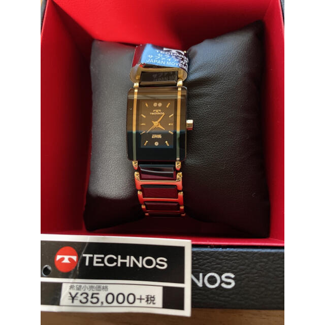 TECHNOS(テクノス)のTECHNOS レディース腕時計 レディースのファッション小物(腕時計)の商品写真