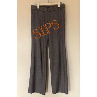 シップス(SHIPS)のSIPS カシミヤ混パンツ　裏地付(カジュアルパンツ)