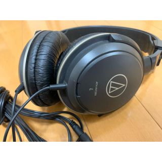 オーディオテクニカ(audio-technica)のAudio Technica ブラック　ヘッドホン形式　インイヤー(ヘッドフォン/イヤフォン)