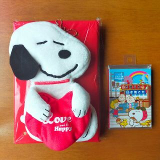 ピーナッツ(PEANUTS)のスヌーピー　メモ　SNOOPY　ポーチ(ノート/メモ帳/ふせん)