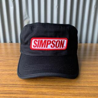 シンプソン(SIMPSON)の新品 送料無料 SIMPSON シンプソン ワークキャップ CAP BLACK(装備/装具)