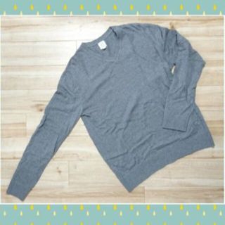 ギャップ(GAP)のGAP(S)コットンカットソー グレー ★新品/未使用★(ニット/セーター)