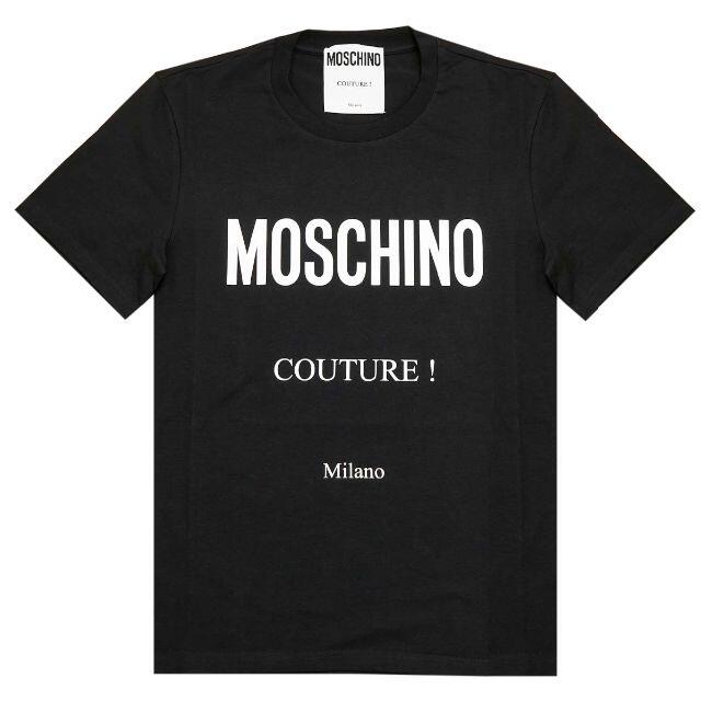 MOSCHINO 半袖Tシャツ ブラック サイズ46