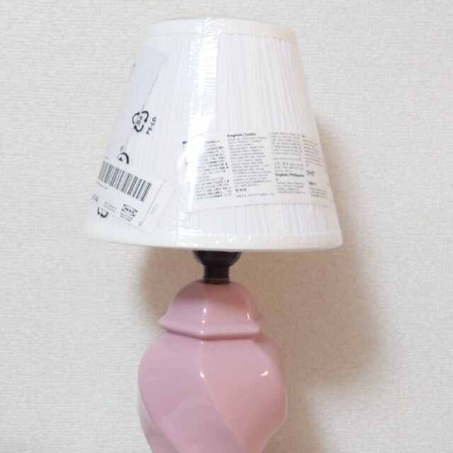 ヴィンテージ☆陶器製テーブルランプ インテリア/住まい/日用品のライト/照明/LED(テーブルスタンド)の商品写真