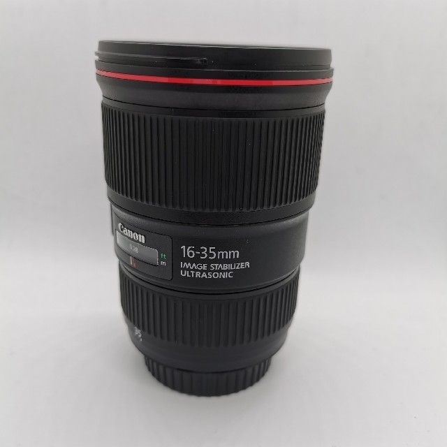 Canon(キヤノン)の中古美品 Canon EF16-35mm F4L IS USM  スマホ/家電/カメラのカメラ(レンズ(ズーム))の商品写真