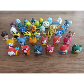 バンダイ(BANDAI)の妖怪ウォッチ指人形43体(キャラクターグッズ)