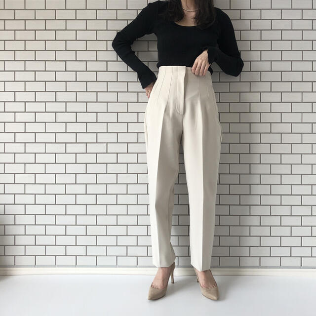 ZARA ハイウエストパンツS