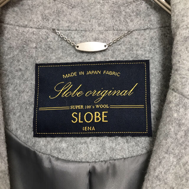 SLOBE IENA(スローブイエナ)の【美品】SLOBE IENA 38 M チェスターコート  ウール100％ レディースのジャケット/アウター(チェスターコート)の商品写真