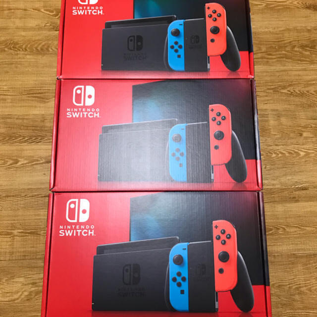 任天堂 ニンテンドースイッチ 新型 ネオン 新品 3台 セット switch ...