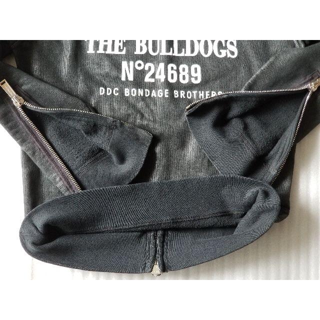ディースクエアード2DSQUARED2コーティングブルゾンフード付黒未使用S