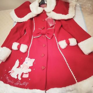 アンジェリックプリティー(Angelic Pretty)のアンジェリックプリティ初版新品初期布タグCatマント付きコート(ロングコート)