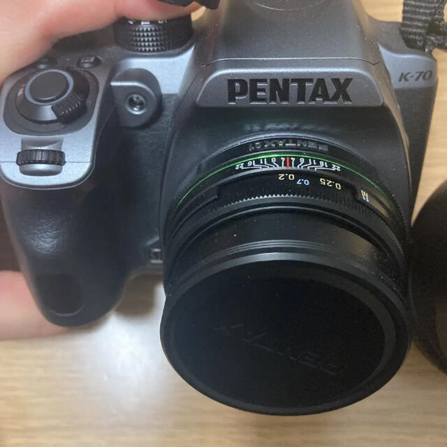 PENTAX(ペンタックス)のPENTAX k-70 レンズ2本 スマホ/家電/カメラのカメラ(デジタル一眼)の商品写真