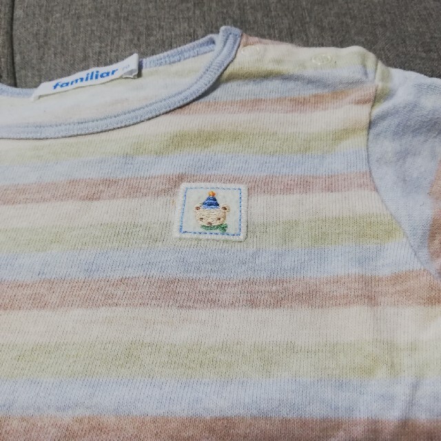 familiar(ファミリア)の長袖Tシャツ キッズ/ベビー/マタニティのベビー服(~85cm)(Ｔシャツ)の商品写真