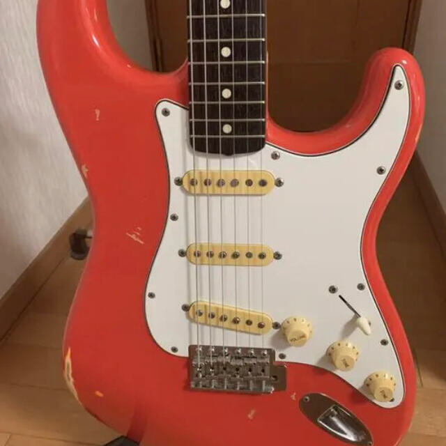 Fender Japan スクワイヤ　ストラトJVシリアル期＋レリック加工