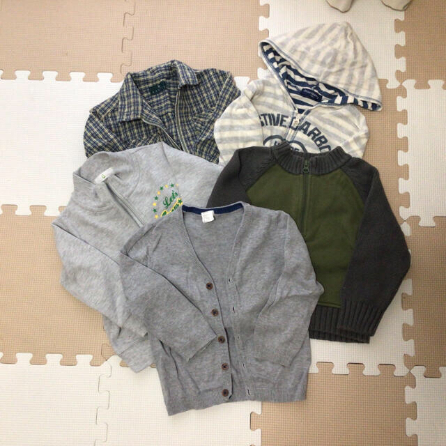 mikihouse(ミキハウス)の《apple様専用です》男の子　90cm  秋冬 キッズ/ベビー/マタニティのキッズ服男の子用(90cm~)(その他)の商品写真