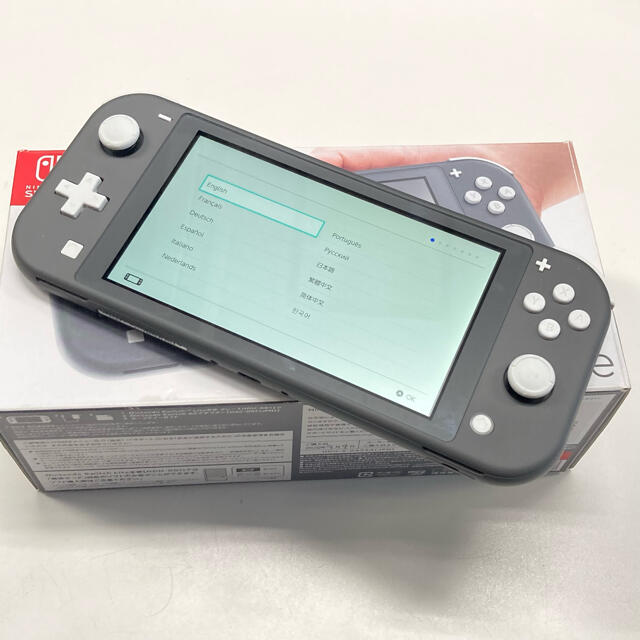 Nintendo Switch  Lite グレー 品