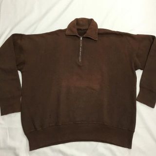 Champion - 50s 60s ハーフジップ ビンテージ スウェット の通販 by