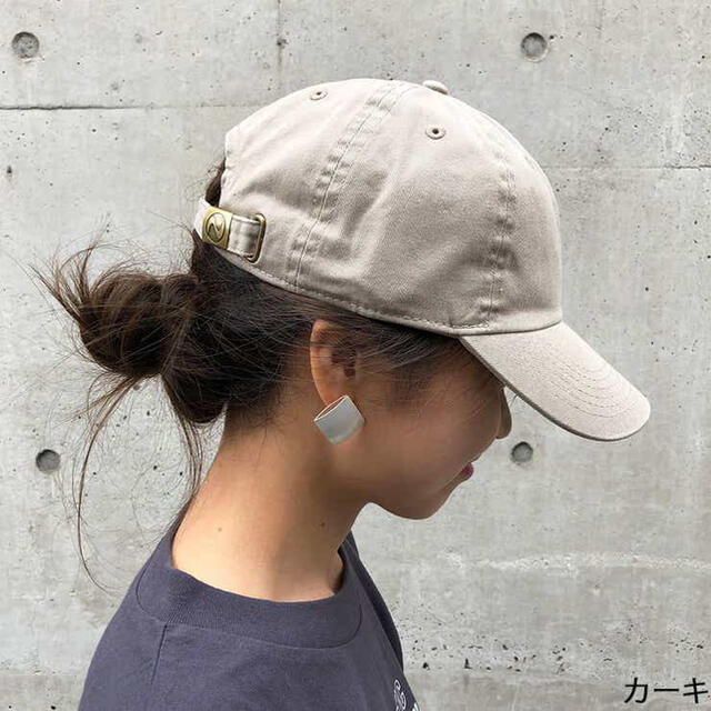 新品 ニューハッタン キャップ 帽子 cap レディースメンズ ベージュ系カーキ レディースの帽子(キャップ)の商品写真