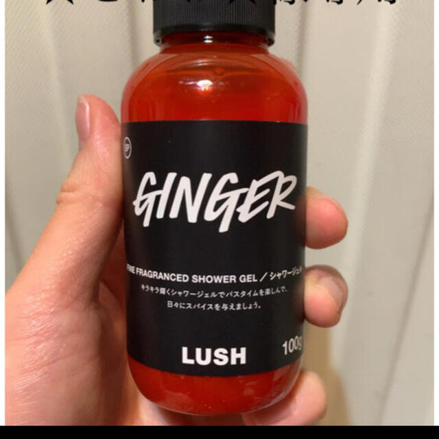 LUSH(ラッシュ)のLUSH ジンジャーシャワージェル コスメ/美容のボディケア(ボディソープ/石鹸)の商品写真