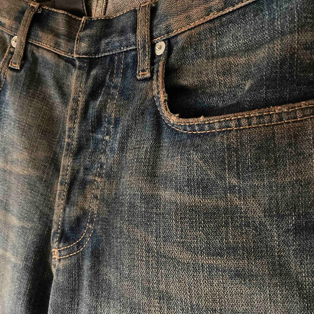 DIOR HOMME - 05aw dior homme ディオールオム 赤錆 デニム 2005 DIOR HOMME - 05aw dior homme ディオールオム 赤錆 デニム 2005