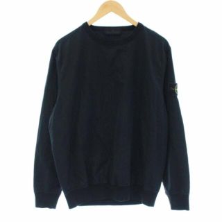 ストーンアイランド(STONE ISLAND)のストーンアイランド ゴーストピースコットンナイロンテラ Tシャツ 長袖 M 黒(Tシャツ/カットソー(七分/長袖))