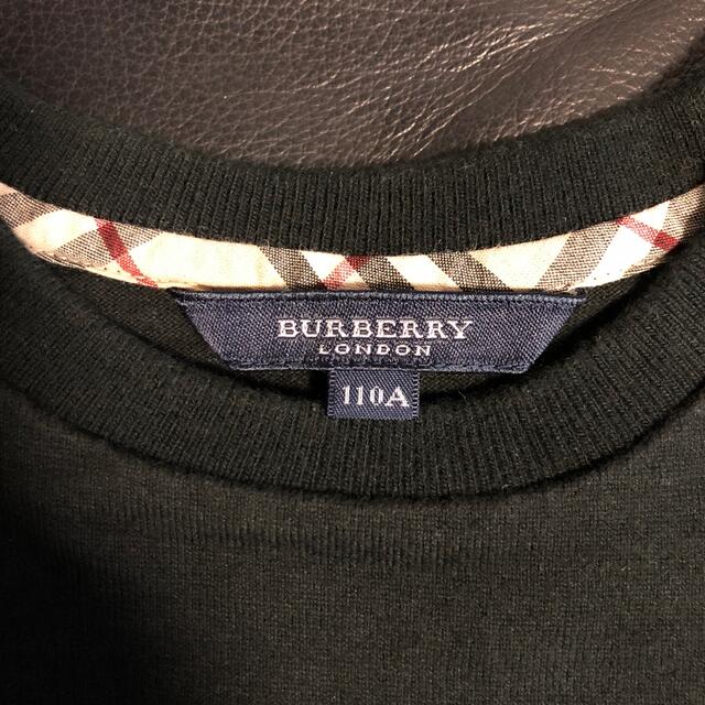 BURBERRY(バーバリー)の110センチ　バーバリー　ホースエンブレムが素敵♡長袖トレーナーTシャツ キッズ/ベビー/マタニティのキッズ服男の子用(90cm~)(Tシャツ/カットソー)の商品写真