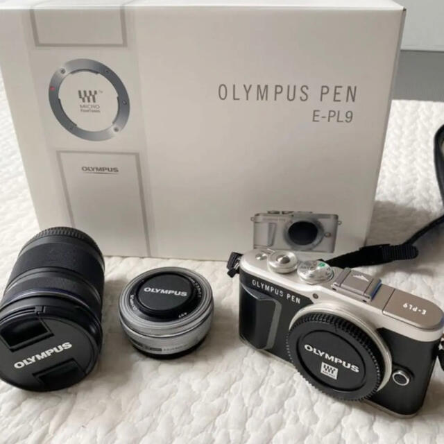 大人気の OLYMPUS ダブルズームキット EZ E-PL9 E−PL9 【専用