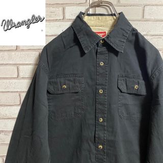 ラングラー(Wrangler)の90s 古着 ラングラー BDシャツ ビッグシルエット ゆるだぼ(シャツ)