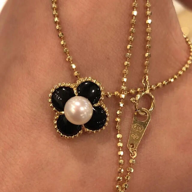 ジュエリーマキ k18 akoya パール ネックレス - ネックレス