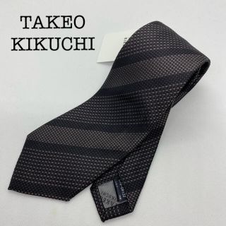 タケオキクチ(TAKEO KIKUCHI)の【新品（219）】タケオキクチ ネクタイ レジメンタル柄(ネクタイ)