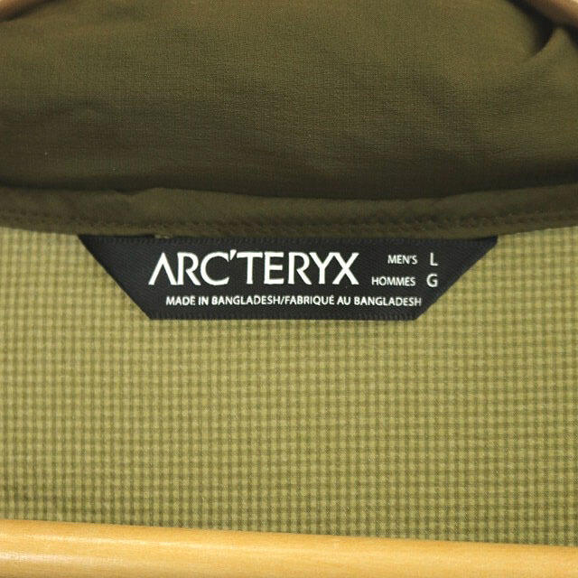 ARC'TERYX(アークテリクス)のアークテリクス Nodin Jacket ナイロンジャケット カーキ 18917 メンズのジャケット/アウター(ブルゾン)の商品写真