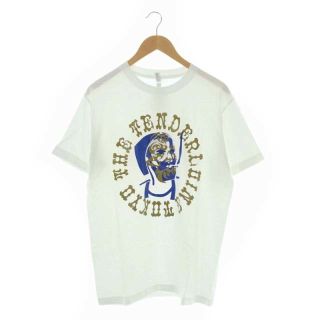 テンダーロイン(TENDERLOIN)のテンダーロイン 21SS TEE C.Z.Z.MプリントTシャツ 半袖  M 白(Tシャツ/カットソー(半袖/袖なし))