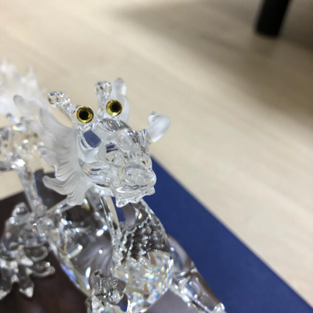 SWAROVSKI - スワロフスキー 龍の置物の通販 by キッチ's shop SWAROVSKI - スワロフスキー 龍の置物の通販 by キッチ's shop