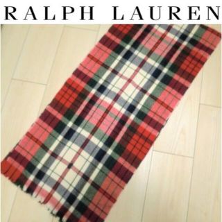 ラルフローレン(Ralph Lauren)のラルフローレン　チェック柄　マフラー(マフラー/ショール)