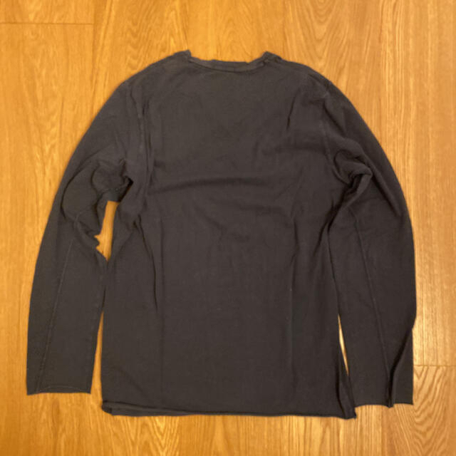 UNIQLO(ユニクロ)のUNIQLO +J ストレッチ長袖Tシャツ　ネイビー メンズのトップス(Tシャツ/カットソー(七分/長袖))の商品写真