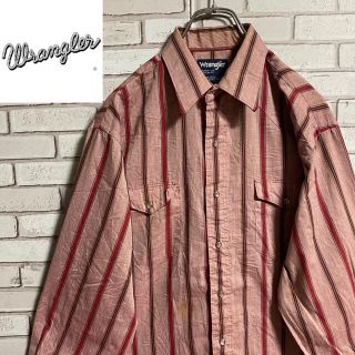 ラングラー(Wrangler)の90s 古着 ラングラー ウエスタンシャツ XL ビッグシルエット ゆるだぼ(シャツ)