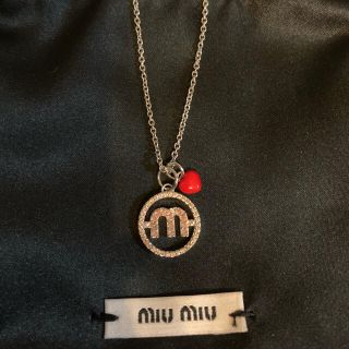 ミュウミュウ(miumiu)のおかき。様専用♡ miumiu ネックレス(ネックレス)