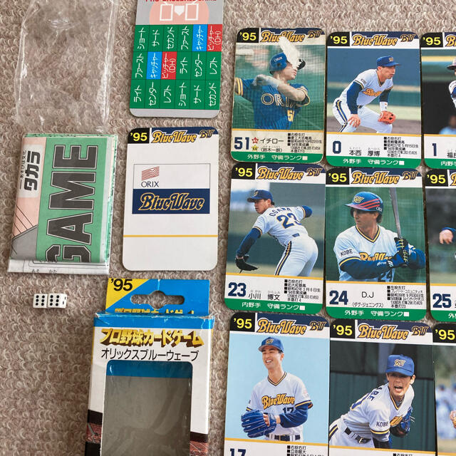 タカラ プロ野球 選手カード 95年 オリックスブルーウェーブ タカラ プロ野球 選手カード 95年 オリックスブルーウェーブ