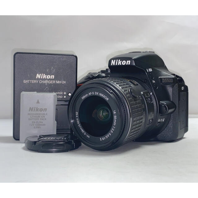 デジタル一眼Nikon ニコン D5500 レンズキット 送料込