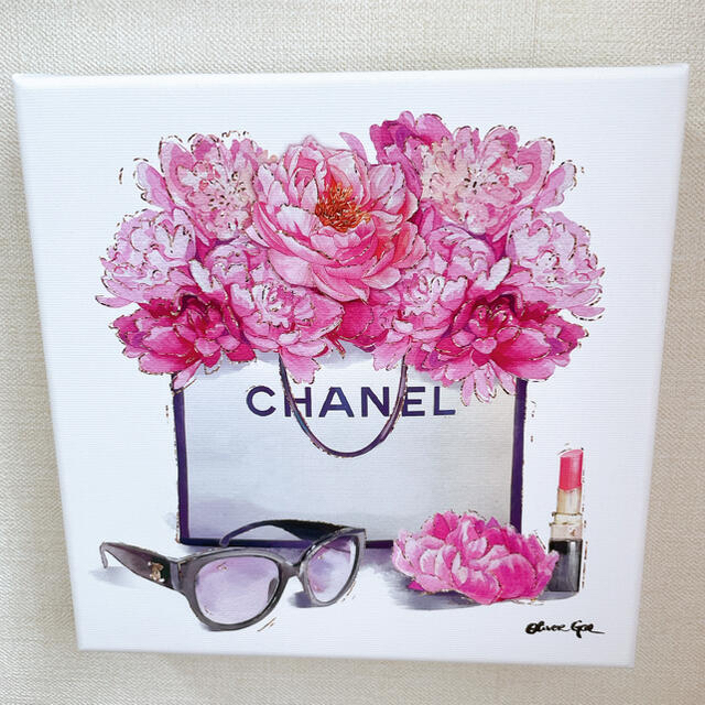 オリバーガル　絵画　アート　CHANEL シャネル　花　flower お花