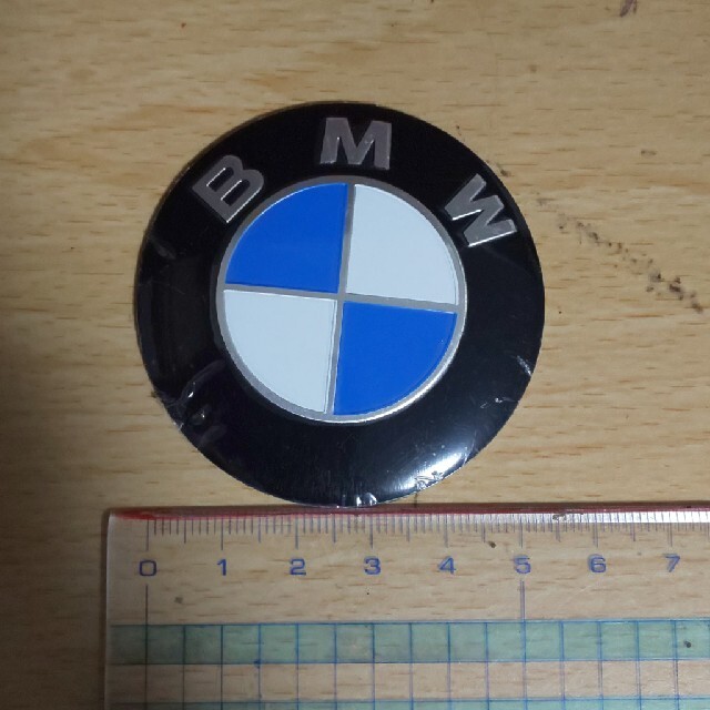 【直径約56.5mm】bmwホイールキャップシール 自動車/バイクの自動車(汎用パーツ)の商品写真