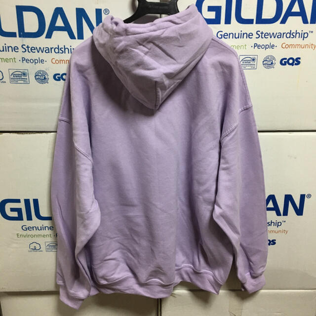 GILDAN(ギルタン)のGILDANギルダンのパーカー☆オーキッド☆ライトパープル☆紫ピンク☆Mサイズ メンズのトップス(パーカー)の商品写真