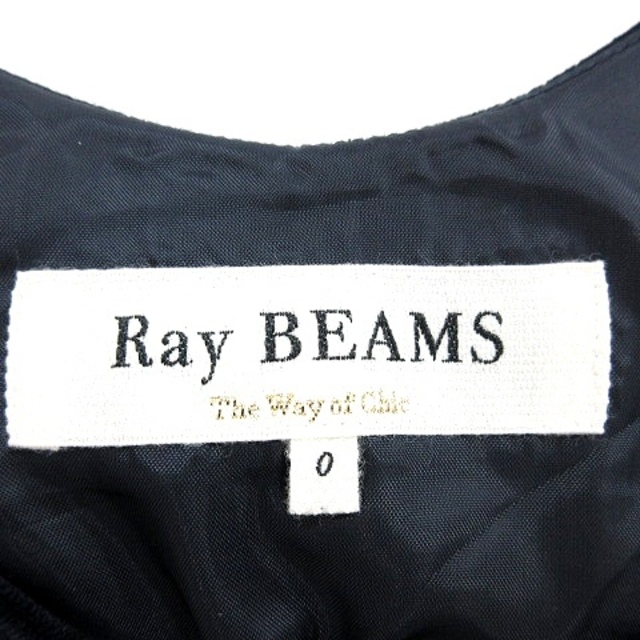 Ray BEAMS(レイビームス)のレイビームス Ray Beams キャミワンピース ロング ベロア 0 紺 ネイ レディースのワンピース(ロングワンピース/マキシワンピース)の商品写真