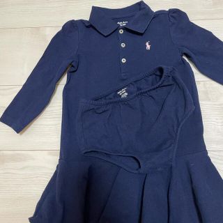 ラルフローレン(Ralph Lauren)のラルフローレン　ワンピース　長袖　90(ワンピース)