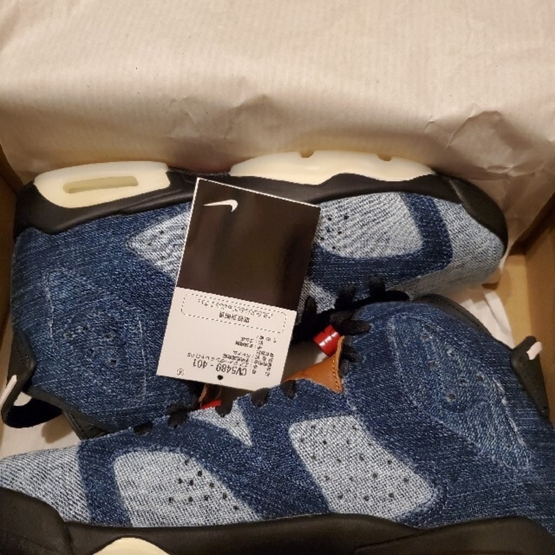 NIKE(ナイキ)のNIKE AIR JORDAN 6 "WASHED DENIM" レディースの靴/シューズ(スニーカー)の商品写真