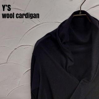 ワイズ(Y's)のY’S/ワイズ 変形 ウール カーディガン (カーディガン)