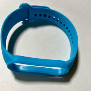 【新品】Xiaomi Mi Band5 / 6 交換バンド ベルト 水色ブルー(ラバーベルト)